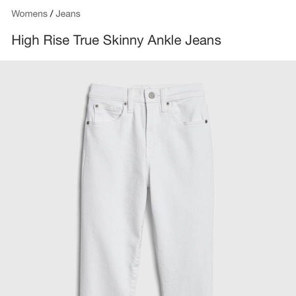 High Rise True Skinny Jeans - Picture 4 of 6